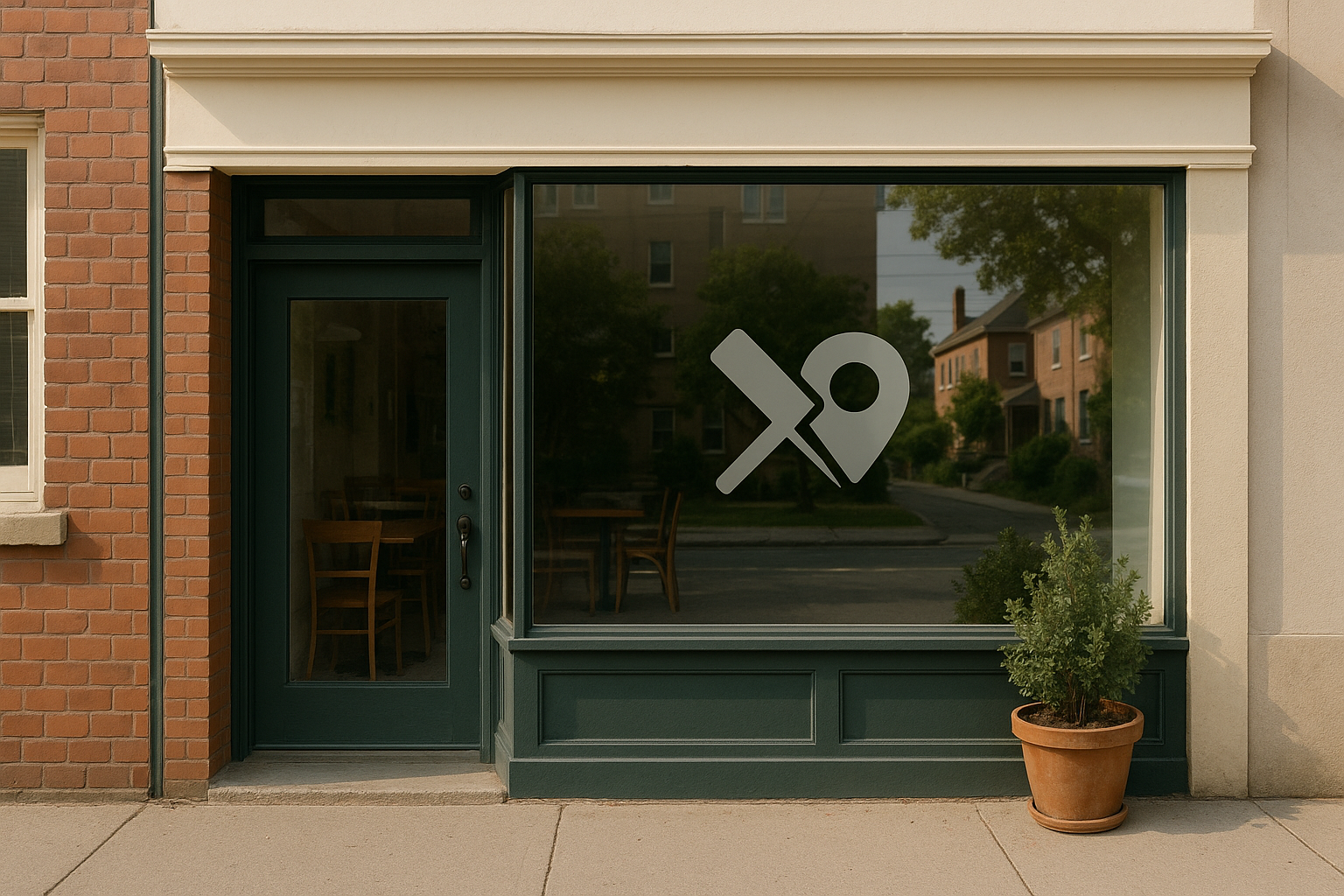 a friendly small business storefront reflecting why a business disappears from Maps
